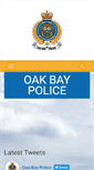 Mobile Screenshot of oakbaypolice.org